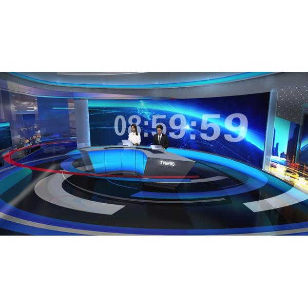 P1.25 Светодиодный дисплей с мелким шагом пикселя 320x160 мм, 3840 Гц, для командного центра