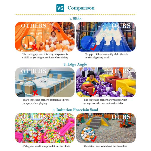 100-Passenger Ice Theme Indoor Playground for Kids - Customizable Naughty Castle