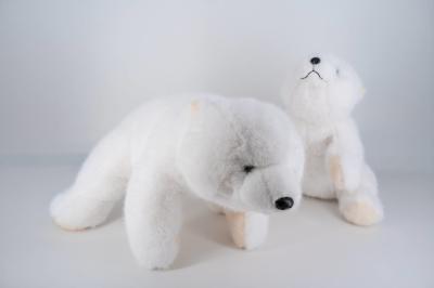 Eco-friendly Ours polaire blanc jouet en peluche Tailles multiples sûr et doux