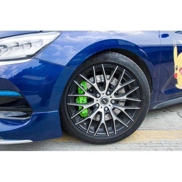 4-поршневой гоночный суппорт Hyudnai большой тормозной комплект 330*28 мм высокоуглеродистый дисковый гоночный и тормозной колодки для La Festa 17-дюймовый обод