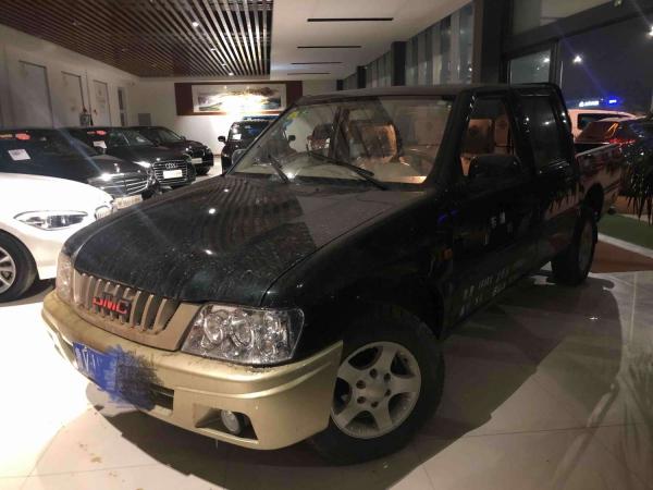 2013 Luxury Version JMC Second Hand Pickup Van 109hp Engine Power