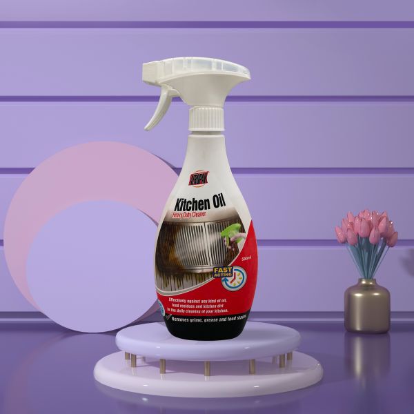 Aeropak 500ml Custom Kitchen Grease and Smoke Cleaner Spray Quick Removal Heavy Oil Stains OEM & ODM Product
