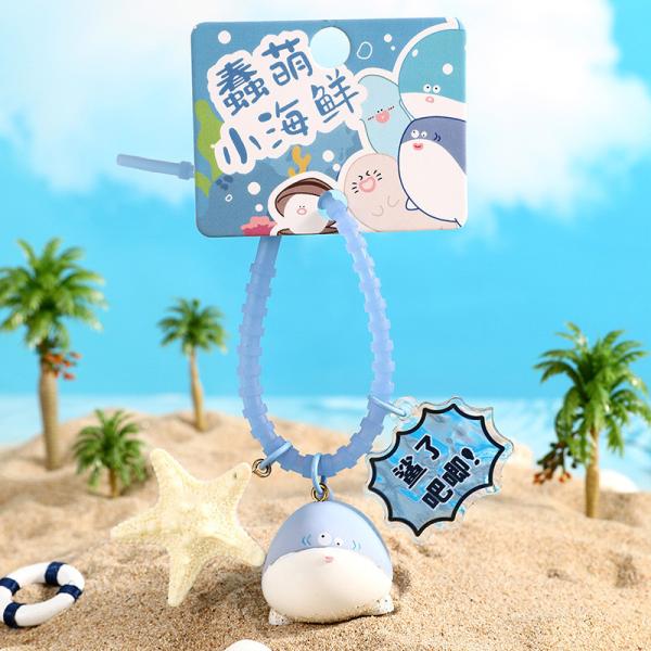 Ручная сумочка Заклинания Морская рыба Мультсериал Ключевая цепочка Каваи Ключевые цепочки для животных для девочек и женщин