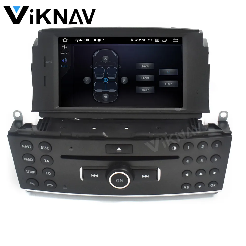 Mercedes Benz C200 C180 W204 2007-2010 Android Screen PX5 Автомобильное радио стерео