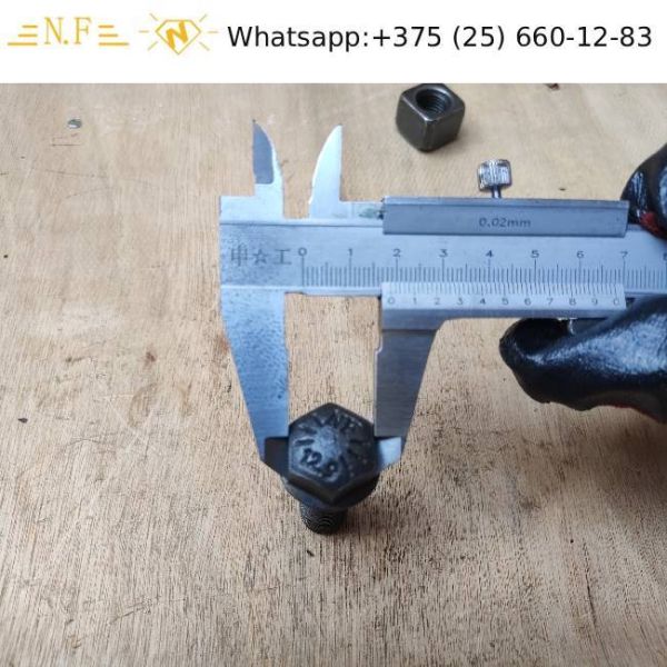 Grade12.9 Fastners Track Sprocket Bolt Nuts M18 M20 M22 on Track Assy