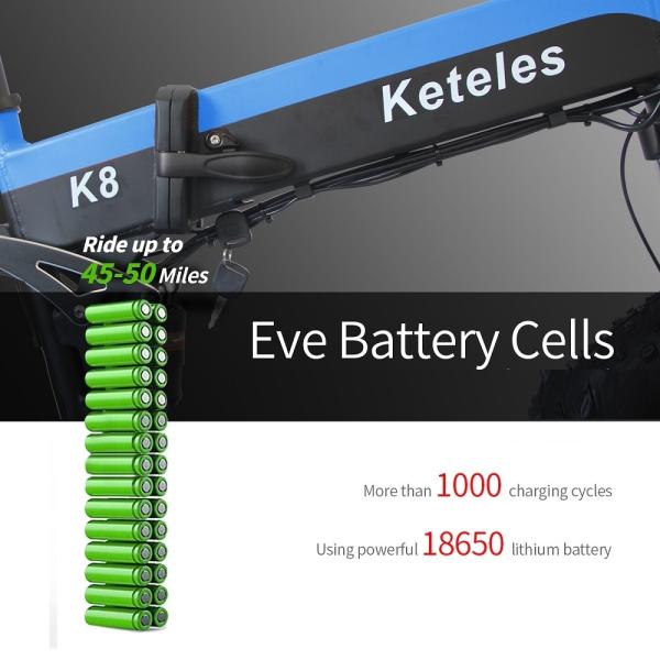 26x4.0 inch Fat Tire Folding E-Bike 1000W Motor 14.5AH S/\MSUNG Lithium Battery 21-Speed Electric Bike Drop Shipping Available