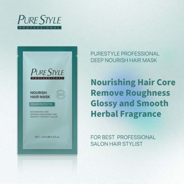 Traitement capillaire à l'huile d'argan, kératine nourrissante et réparatrice au collagène hydratant et biologique