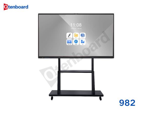 T982 チップ セキュリティ 機能 USBロック OEM ブランド 言語 ビデオ会議 サポート 75 86 98 110 インチ インタラクティブ ホワイトボード