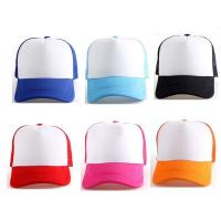 Multicolor Sublimation Mesh Cap Personalised Sublimation Cap Blanks