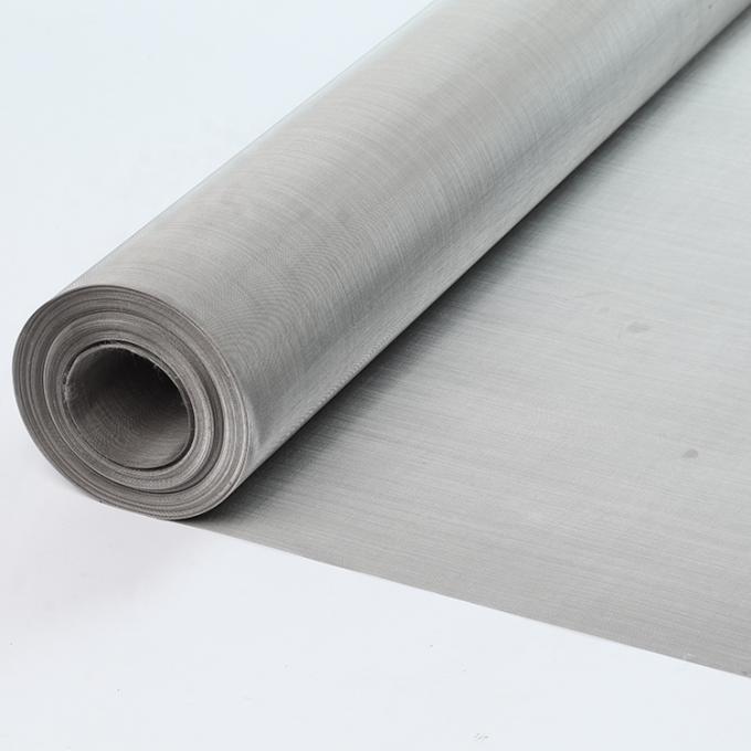 Food Grade 304 Plain Weave Stainless Steel Woven Wire Mesh for Beverage Liquid Filtration