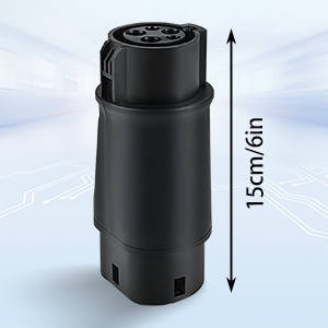 Adaptateur de chargeur de véhicule électrique de type 1 à type 2 SAE J1772 à IEC62196 32A 250V 8KW