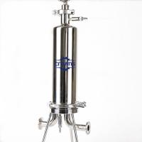 Facile à nettoyer boîtier de filtre en acier inoxydable 304 efficace et durable pour la filtration de produits chimiques de haute pureté