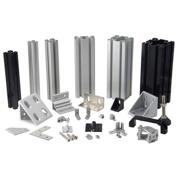 Aluminum Alloy 90 Degree Wall Mount Reinforced Small Angle Bracket