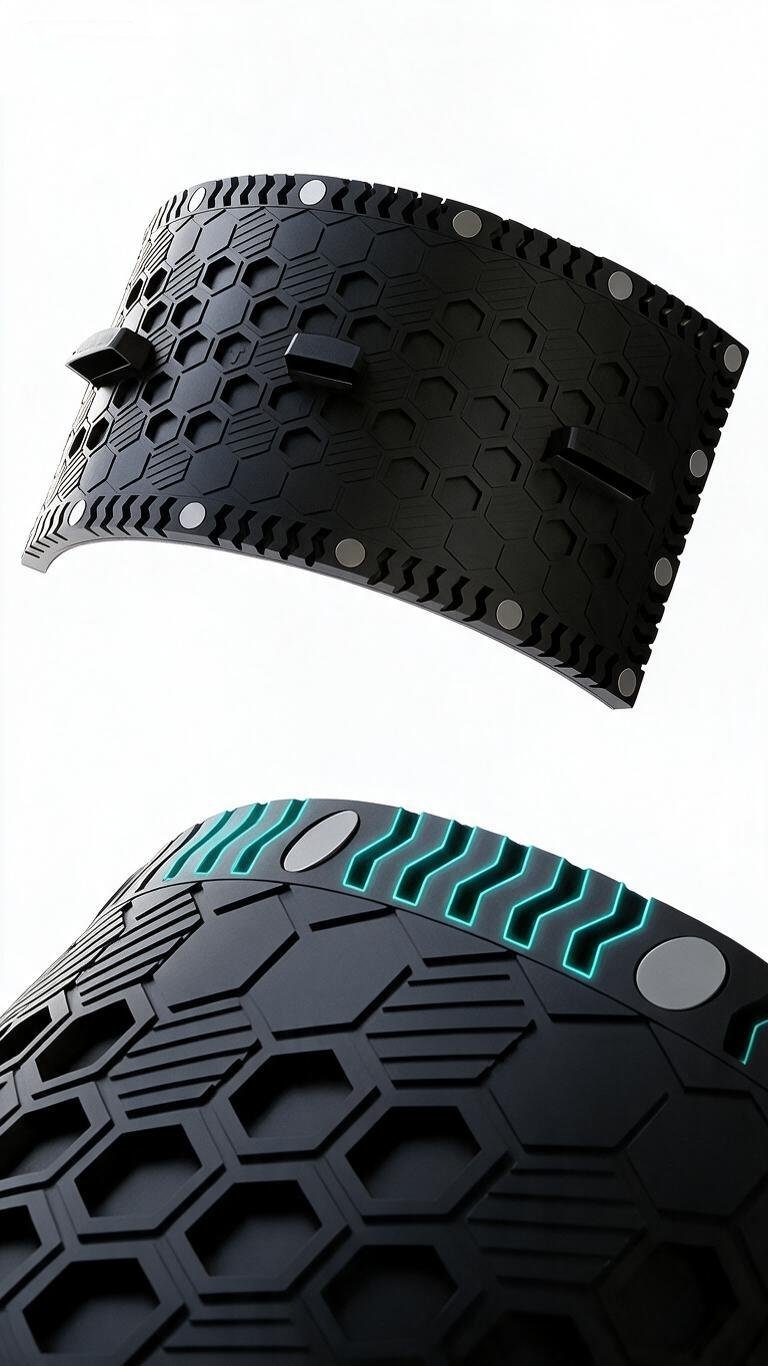 Outdoor LED Flexible Display Screen 320x160mm High Temperature Resistant UV Resistant