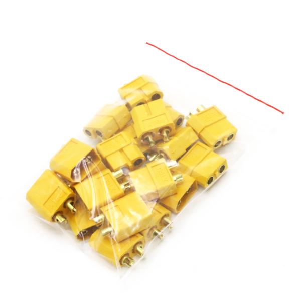 XT60 XT30 XT90 T Plug Male Female RC Lipo Battery Connectors Durable