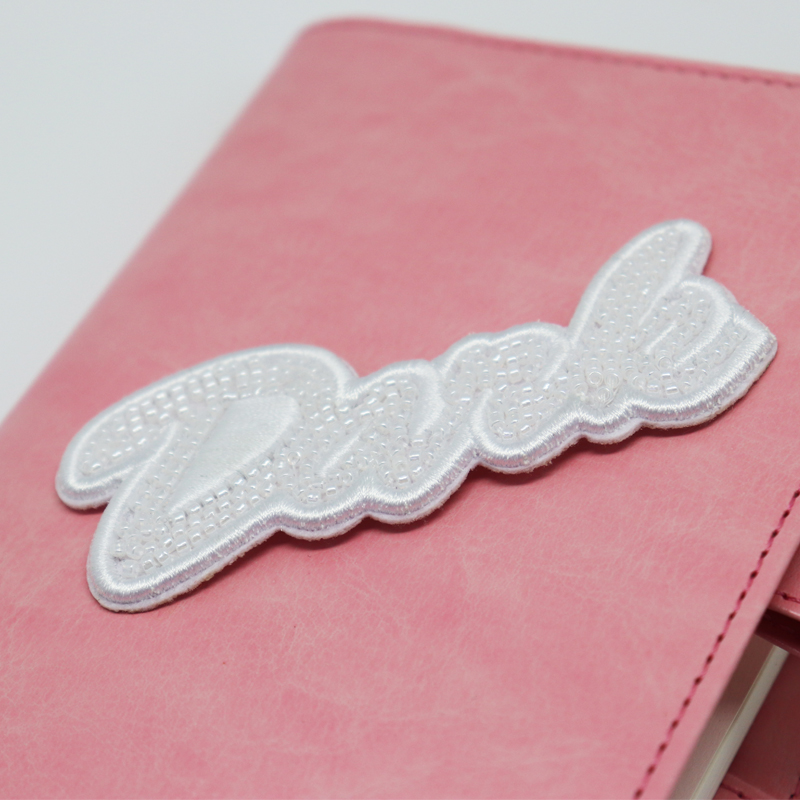 Embroidery Machine Bead Letter Patch