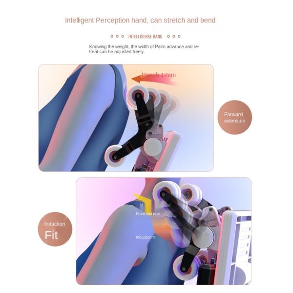 SPA Infrared Massage Chair Dolby Surround Sound CB EMS 23cm
