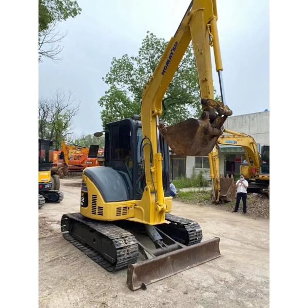 Excavadora usada de 1,5 t Venda de segunda mão PC55 Komatsu Earth Mini Excavator