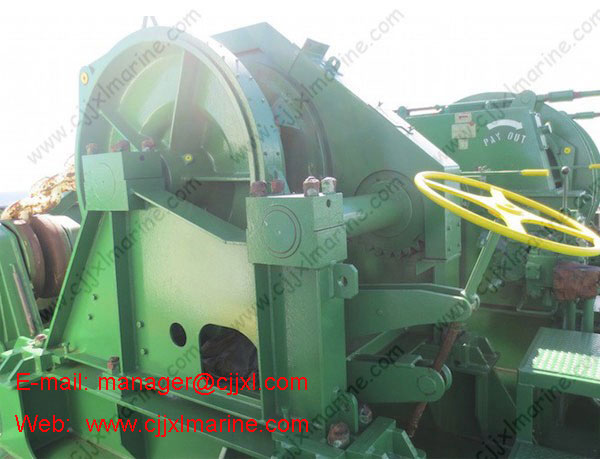 Marine Right Angle Electric Capstan