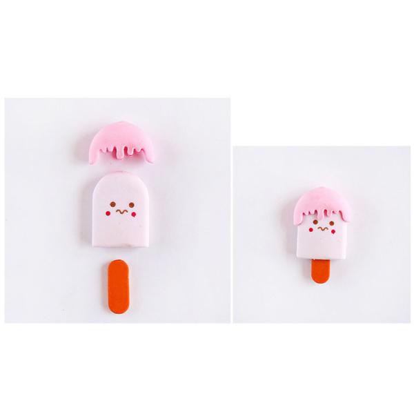 OEM ODM TPR PVC Erasers Kids Stationery supplies 3D Animal, Food, Plant, Vegetables, Fruits  disassembled and assembl