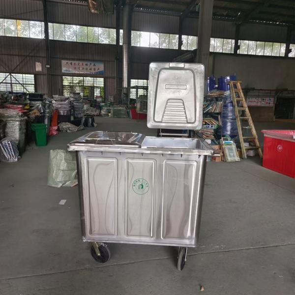 Contenedor de basura independiente ecológico negro, paquete de 18