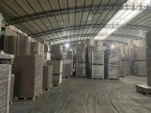 2.5mm Thick Grey Duplex Cardboard Paper 1500 Grams For Gift Wrapping