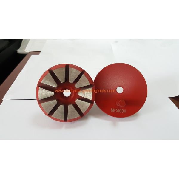 3 inch 10 segments concrete grinding tools single Pin fixed concrete grinding disc  for concrete grinder