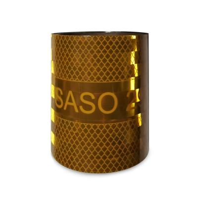 Logotipo personalizado metalizado SASO 2913 fita refletora exterior