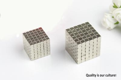 Strong Cube Neodymium Sphere Magnets N35 5 x 5 x 5mm High Precision Tolerance