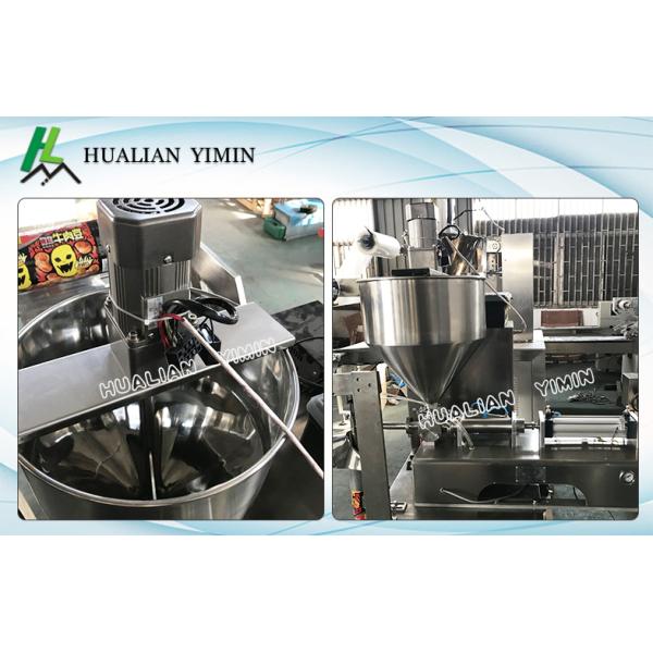 Long Life Four Side Seal Packaging Machine For Hotpot Condiment / Salad,HL-150J Automatic Liquid/ Sauce Packing Machine