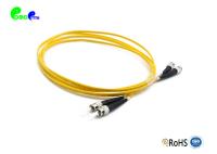 o ST de 1M ao remendo da fibra ótica do único modo da ligação em ponte do ST cabografa o duplex 2.0mm 9/125 de OEM durável