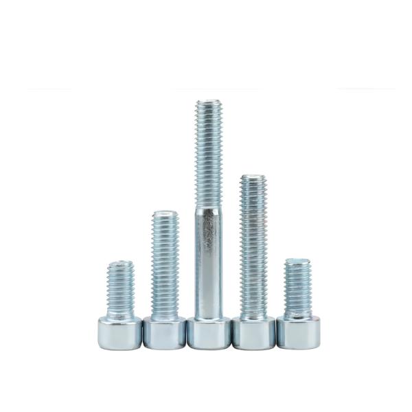 ISO9001 2015 Certified Zinc Black/Blue Steel Class Grade 8.8 Allen Key Bolts M6 M8 M10 M12