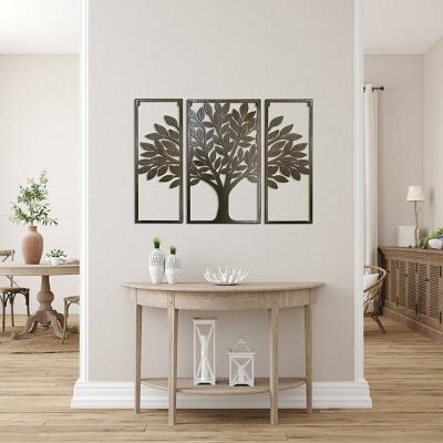 Polegadas da arte 32*24*5 da parede do metal de Art Decor Tree Of Life da parede do metal da tela do corte do laser