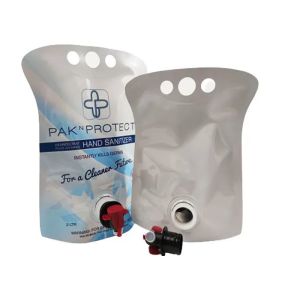 Emballage liquide Sac à glissière à épaisseur personnalisée