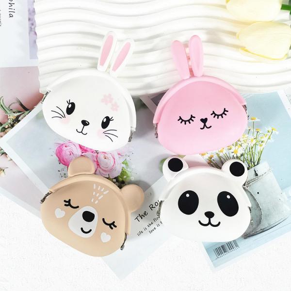 Водонепроницаемость Красочный Силиконовый Карандаш Сумка Эстетическая Портативная Бумажная Сумка Стильные Школьные принадлежности Подарок на Рождество