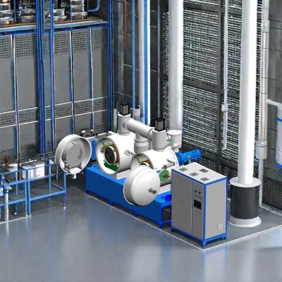 Oxyde de silicium industriel Sublimation sous vide Forneau de frittage chauffage rapide