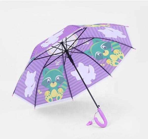 UV Protect Kids Rain Umbrellas 3D Animal Shape Cartoon Childrens Novelty Umbrellas