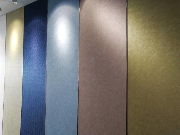 Colorful Cloth Surface Natural Hemp Fiberboard Panels Good Bending Toughness