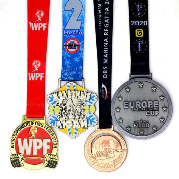 Custom Engraved Medals 20-80mm Gold Silver Copper Alloy