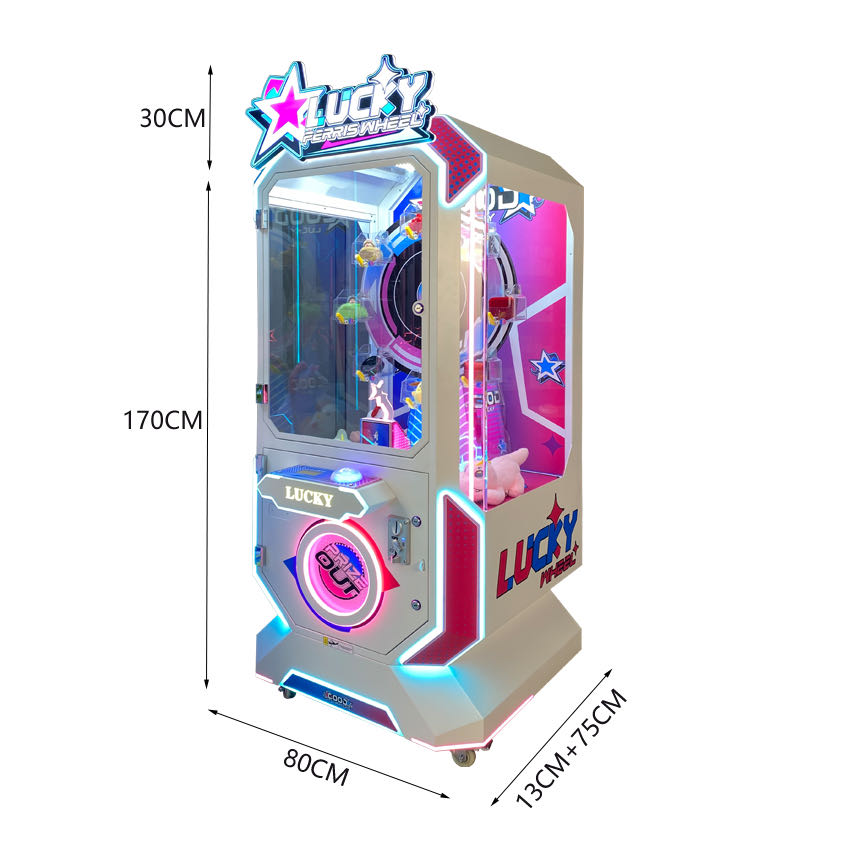 Magic Coin Claw Machine, New Lucky Ferris Wheel Game, Stable Performance for Commercial Amusement