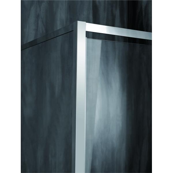 6mm Transparent Bathroom Shower Glass Cabinet 1800x800
