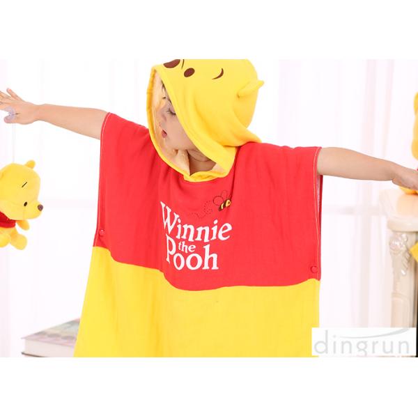 AZO Free Swimming Towel Poncho , Beach Towel Poncho For Surfing