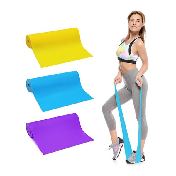 3 1.5m Fitness Stretch Bands Increasing Flexibility Body Strength