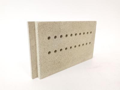 Gray Vermiculite Fire Brick Board , Industrial Brick Effect Fireboard For Stoves
