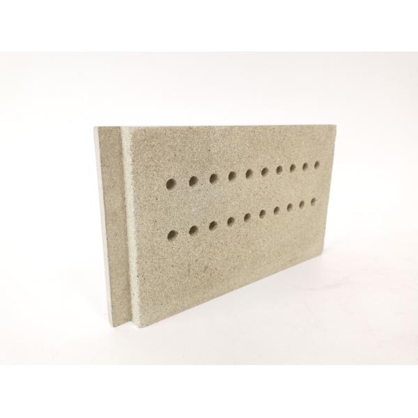 Серая доска огнеупорного кирпича вермикулита, промышленная пожарная доска влияни