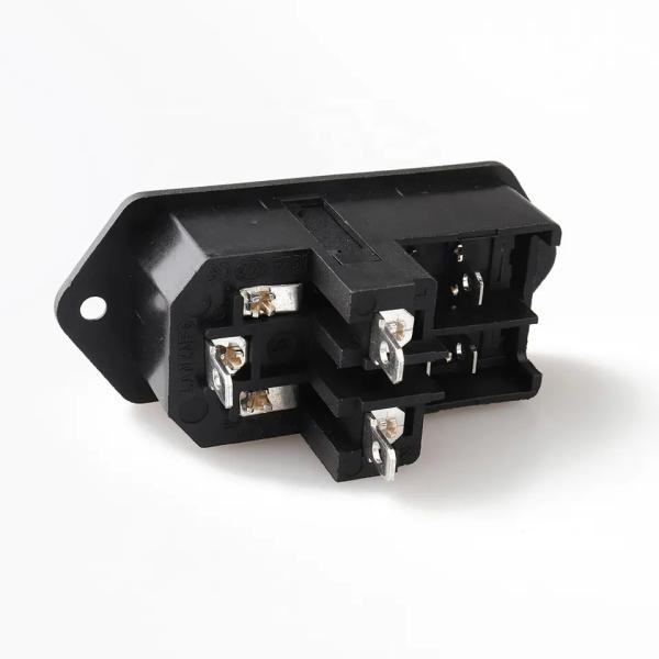 AC Power Connector Inlet Socket LZ-14-F14 C14 10A 250V 3 Pin Plug Toggle Switch Wiring SDK