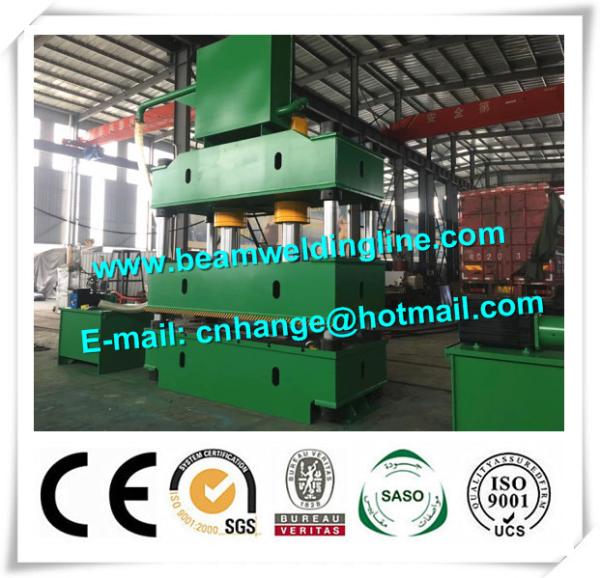 Four Column Hydraulic Pressing Machine , Hydraulic Press Brake Machine For Sheet