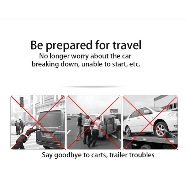 соединительные кабели батареи антифриза 1000A связывают проволокой проводку для спасения автомобиля