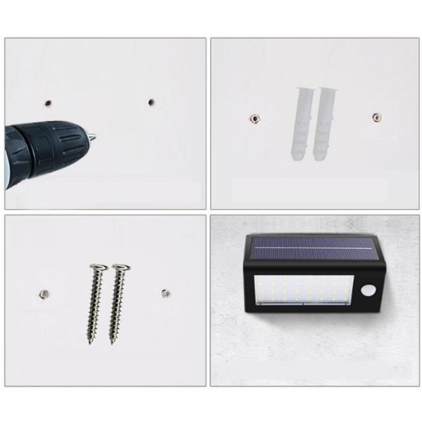 70lm/w Children Night Lamp Solar Wall Lights Sensor For Garden