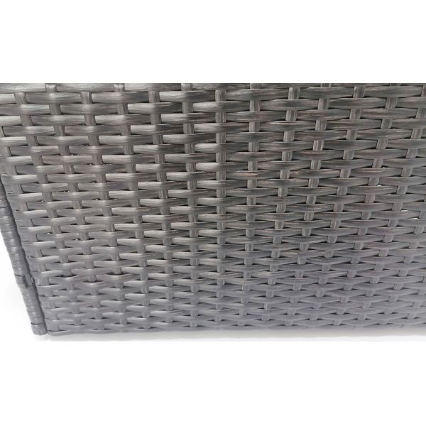 Mini Size Cheap Price Metal Frames High Quality Wicker Garden Furniture Set of 5 Sofas
